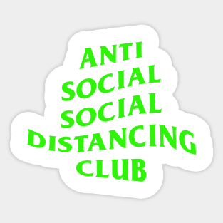 Anti Social Distancing Sticker